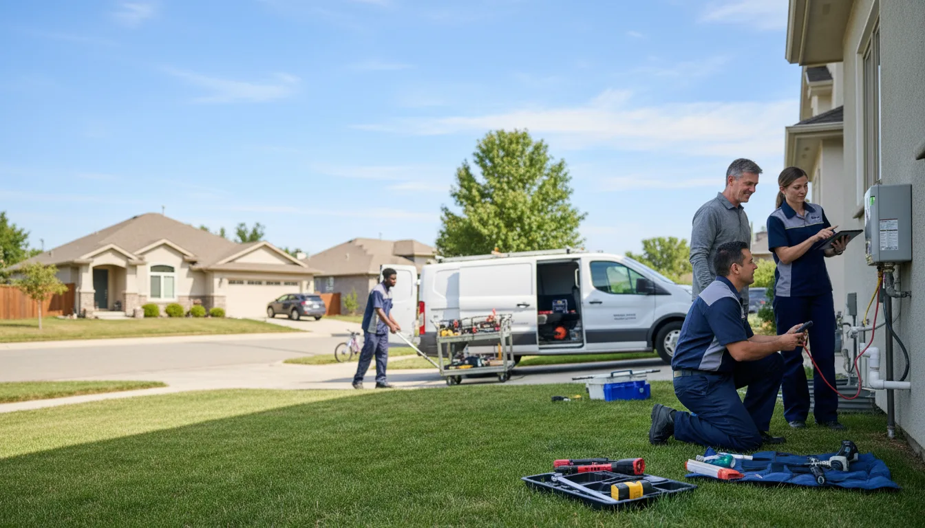 Professional Outdoor Tankless Water Heater Installation in Wellsburg, WV